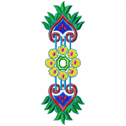 Flowers And Tree Embroidery Design 5 Flowers And Tree Embroidery Design 5